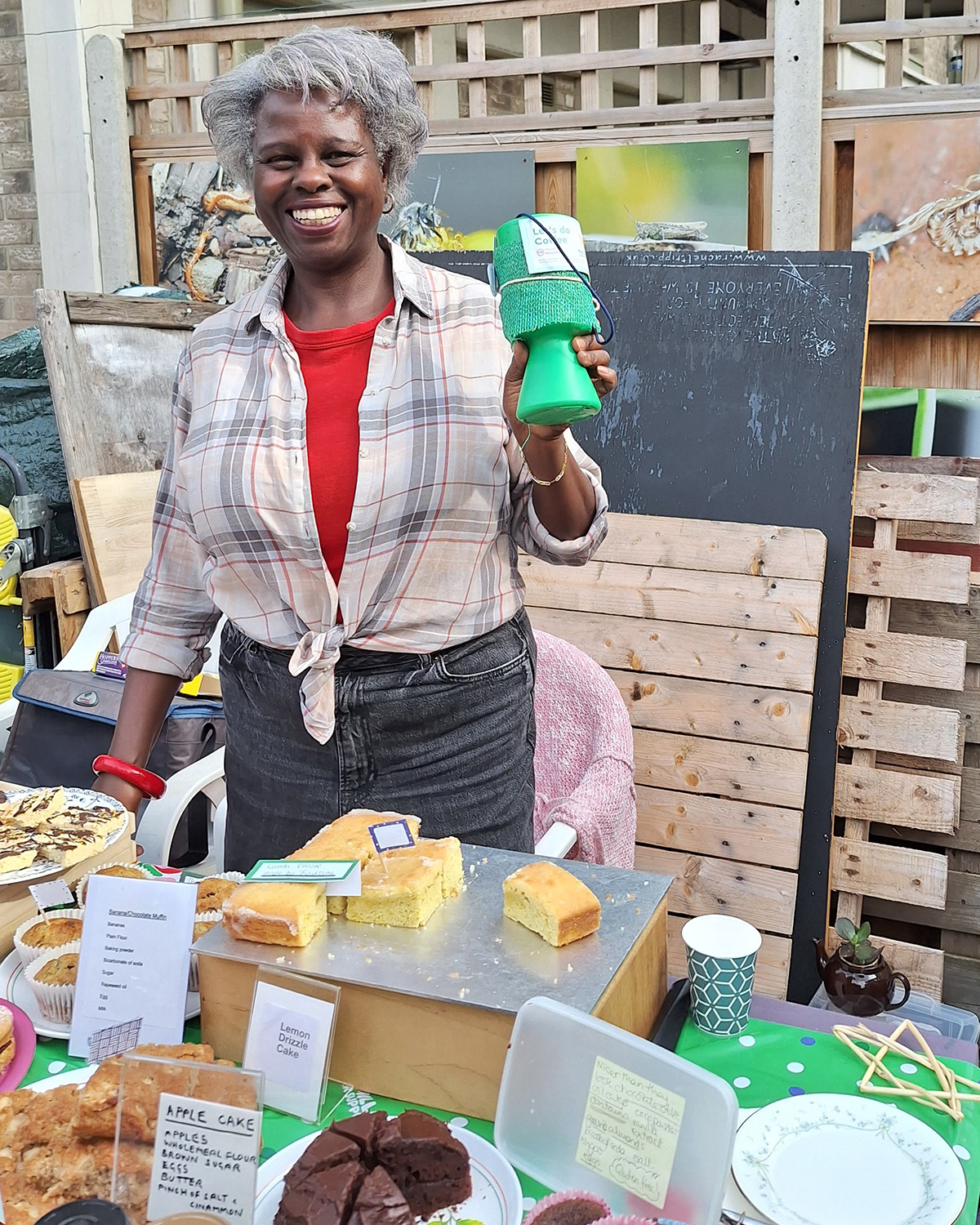 an image of somone fundraising