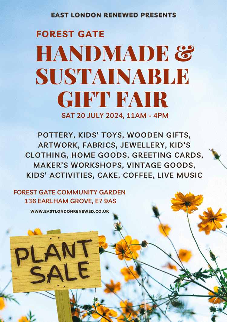 sustainable craft fair flyer