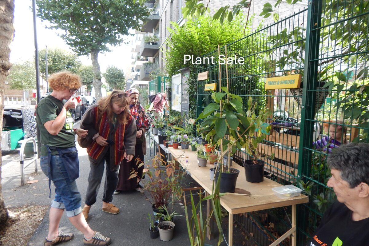 image of earlham grove with Forest Gate Community Garden Plant sale
