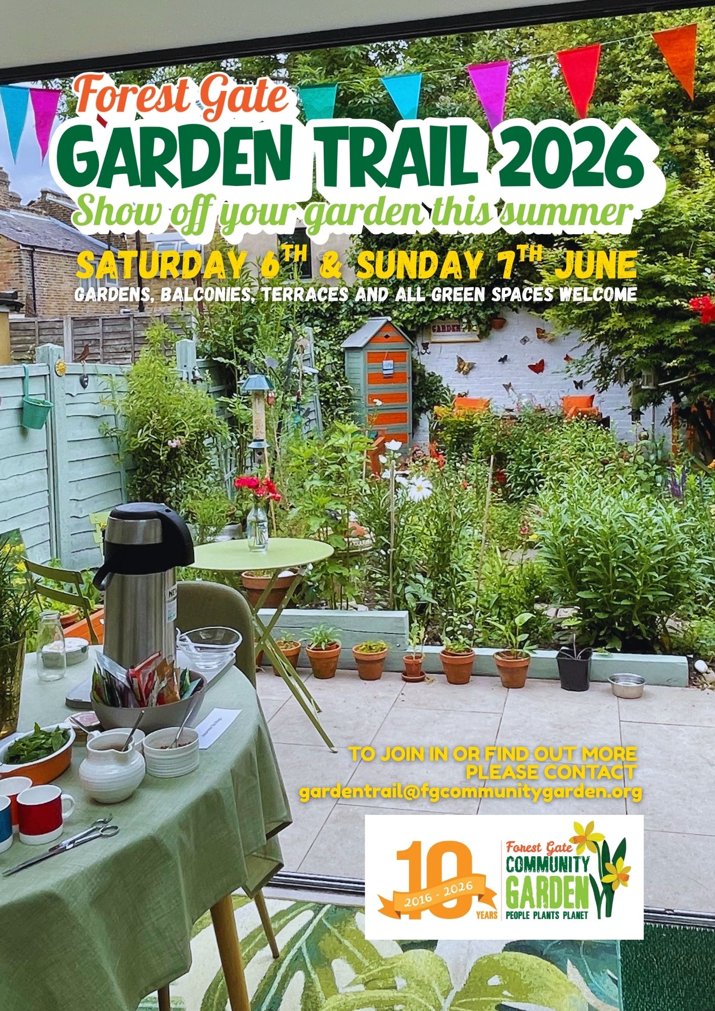 forest Gate Garden Trail 2026
